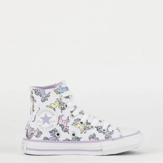 Tênis Converse Kids Chuck Taylor All Star Hi Unicorns