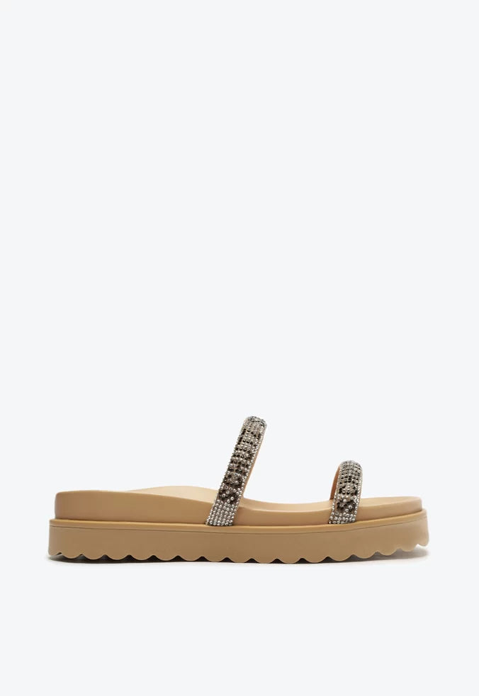 Sandália Schutz Papete Brilho