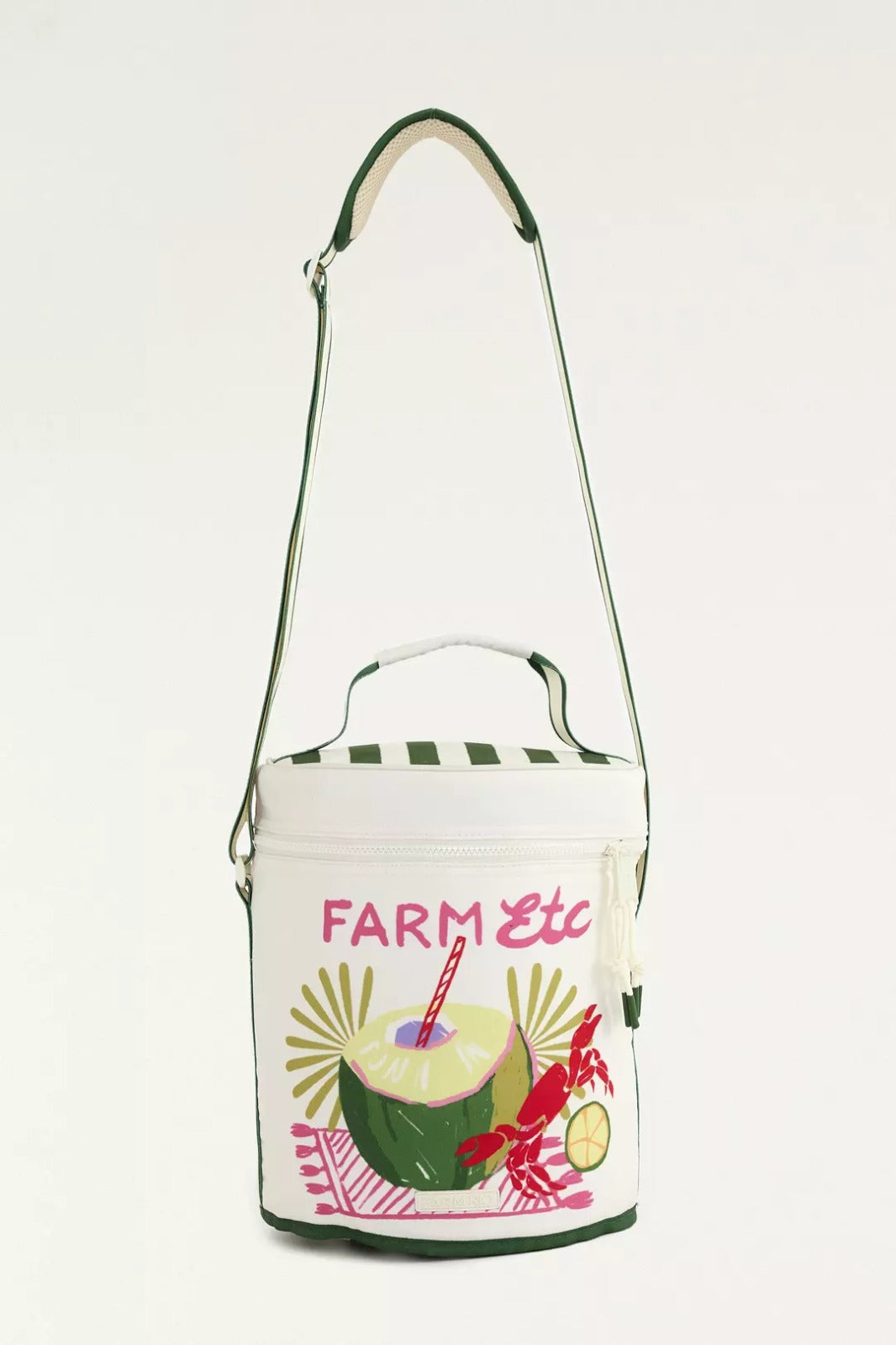 Cooler Farm Farofa Lenço Comida de Praia