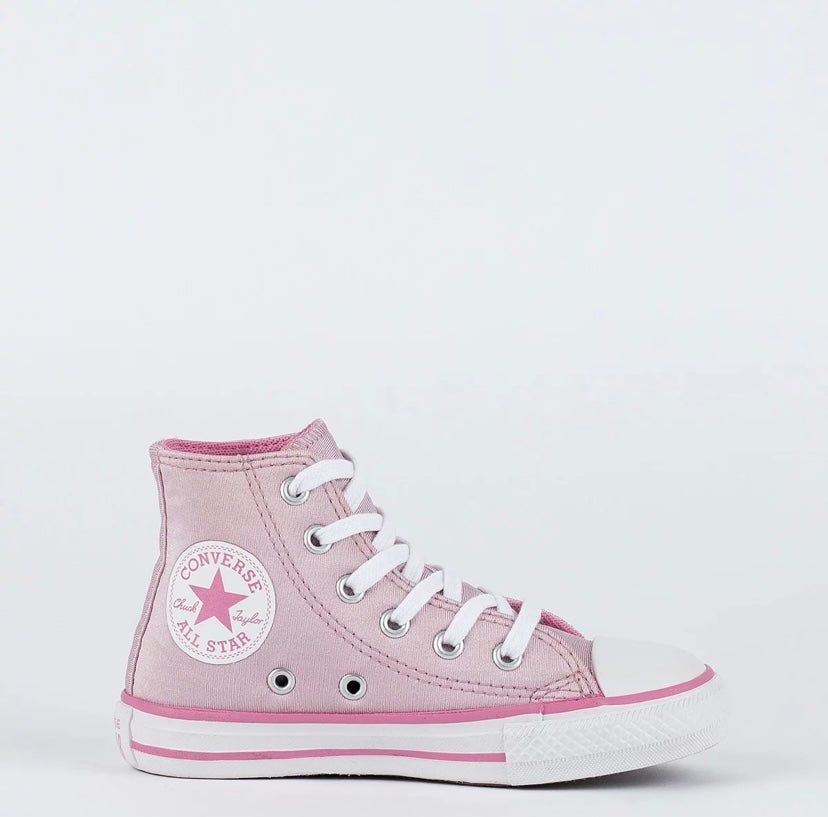Tênis Converse Kids Chuck Taylor All Star Hi Authentic Glam