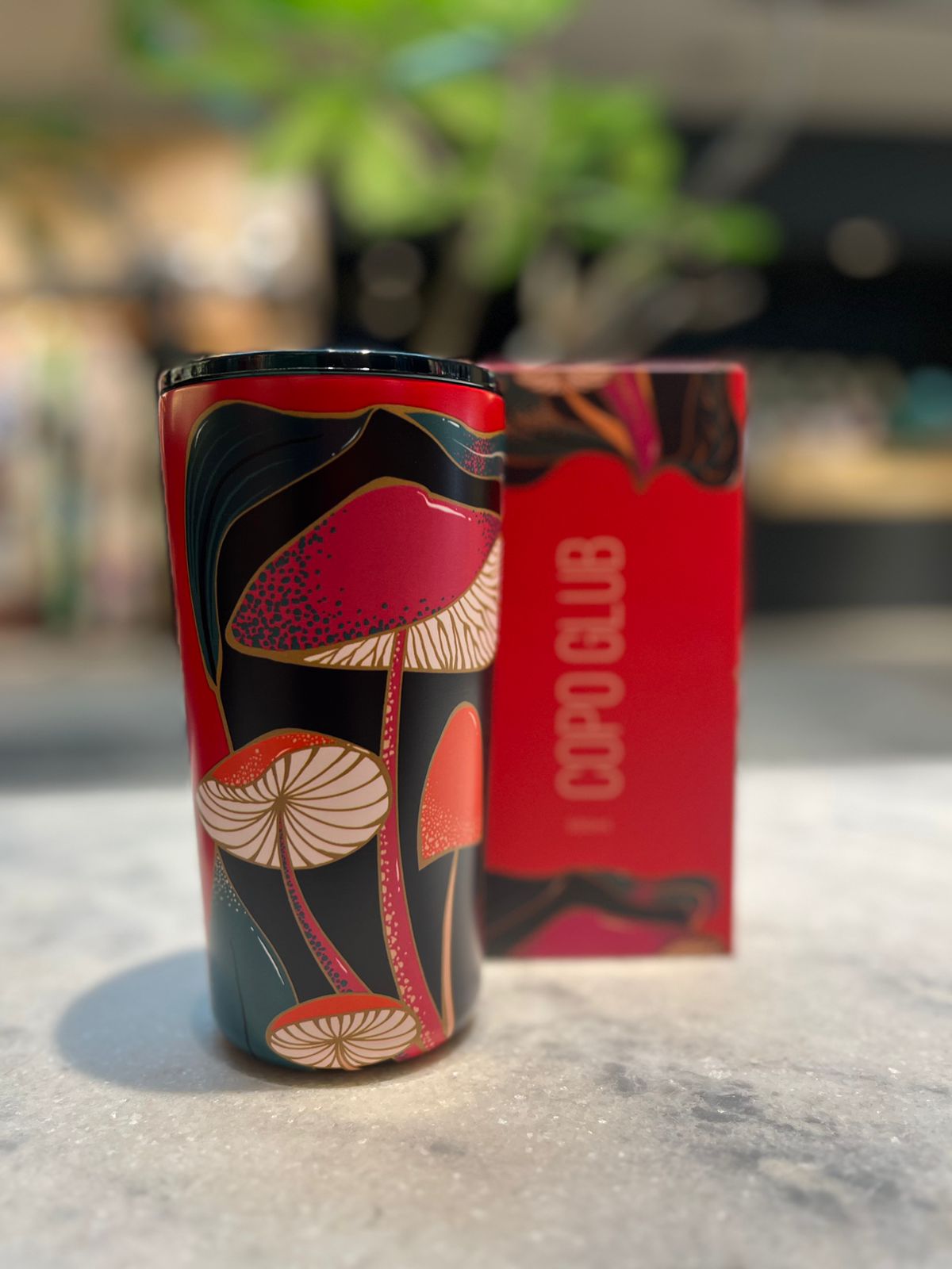 Copo Glub 500ml Cogumelo Silvestres Me Leva Farm