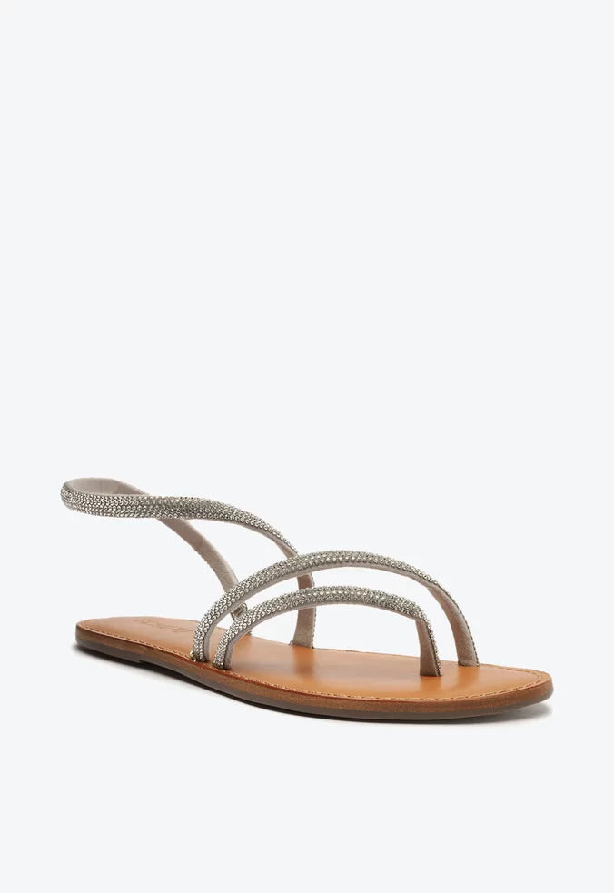 Sandália Schutz Julia Tiras Pedrarias