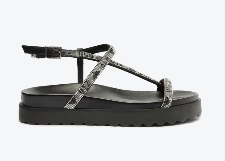 Sandália Schutz Brilho Multimatérial