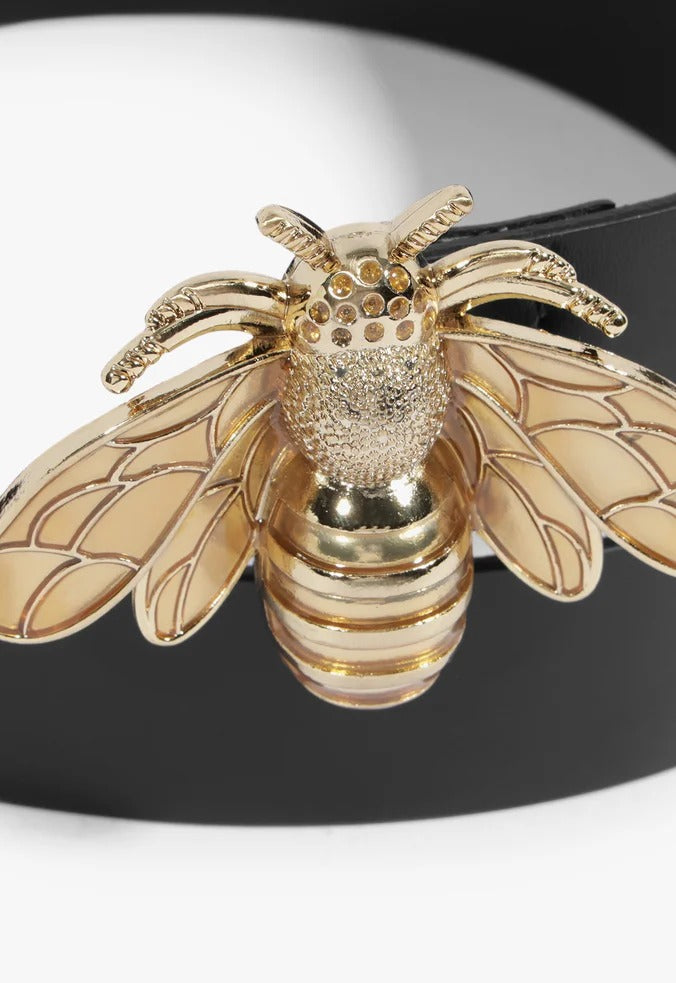 Cinto Schutz Believe Couro Preto