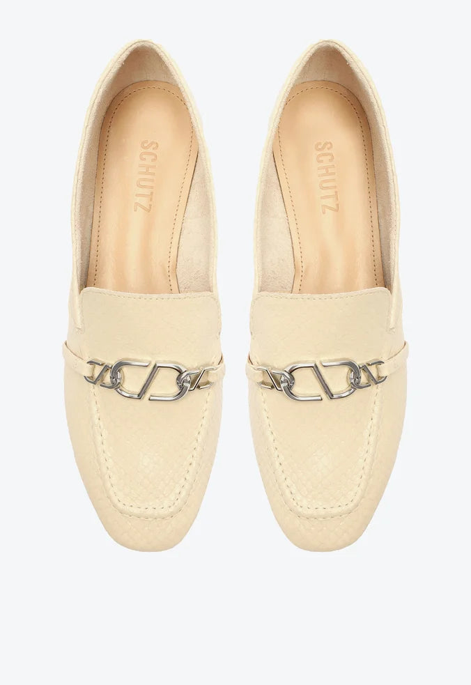 Mocassim Schutz Couro Snake