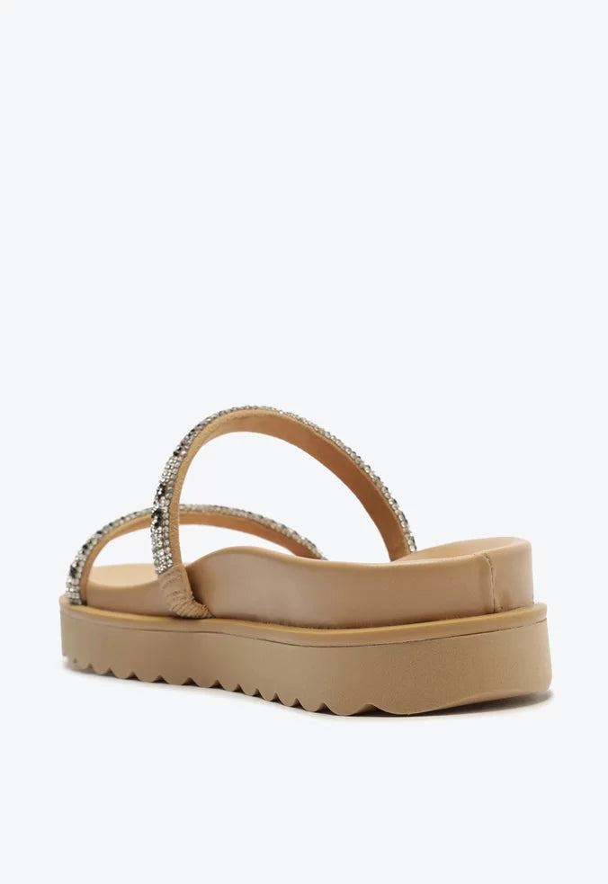 Sandália Schutz Papete Brilho