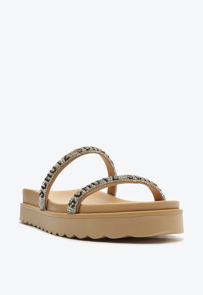 Sandália Schutz Papete Brilho