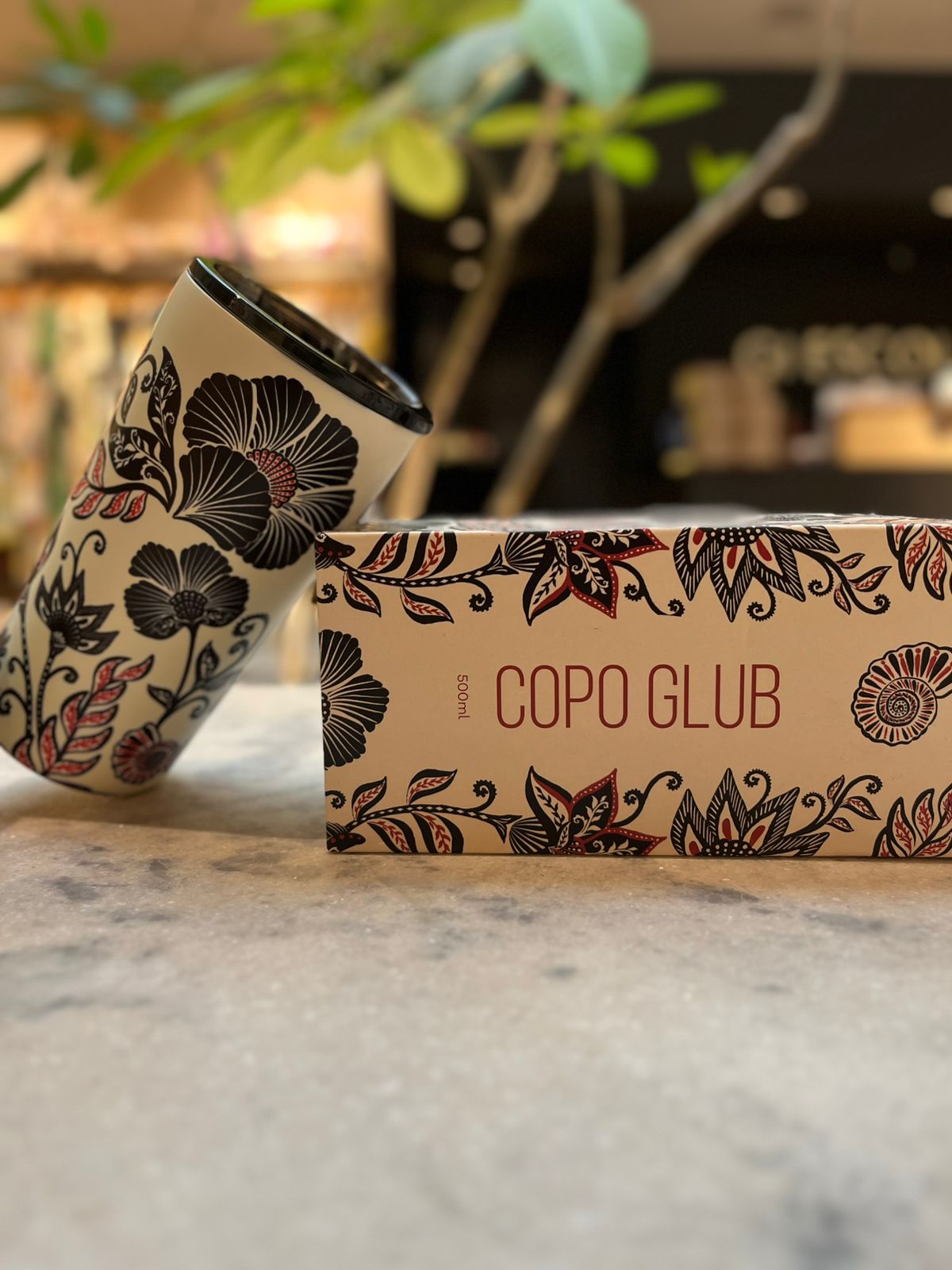 Copo Farm Glub 500ml Jardim De Concha