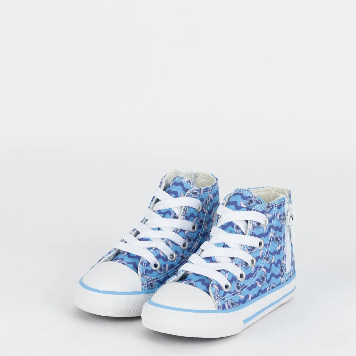 Tênis Converse Kids Chuck Taylor All Star Side Zip Hi Disney Stitch