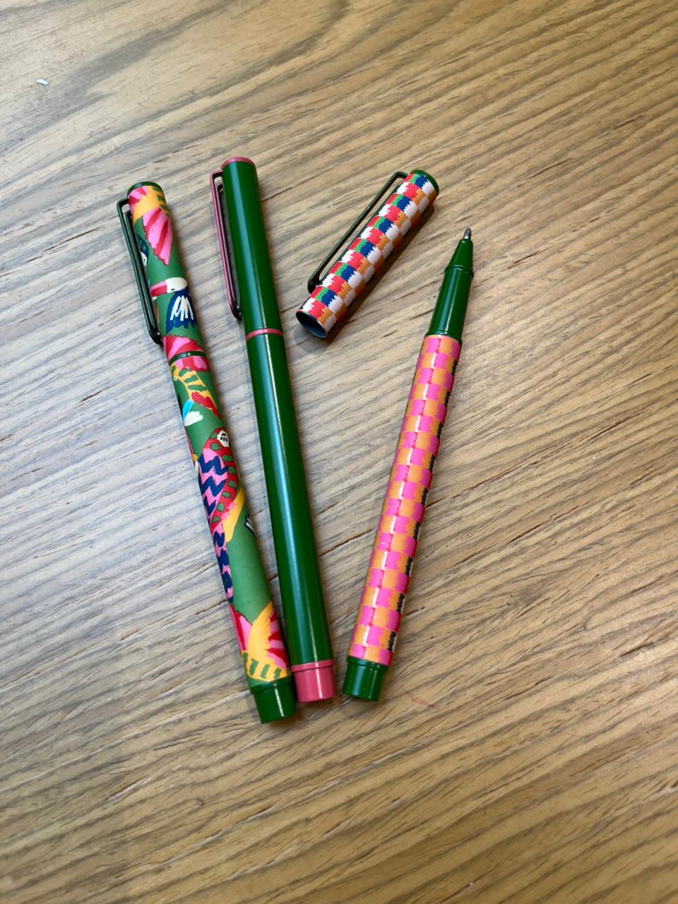 Trio Canetas Farm Anota Ai Bosque de Pássaros