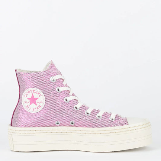 Tênis Converse Chuck Taylor All Star Modern Lift Hi Sparkle Party