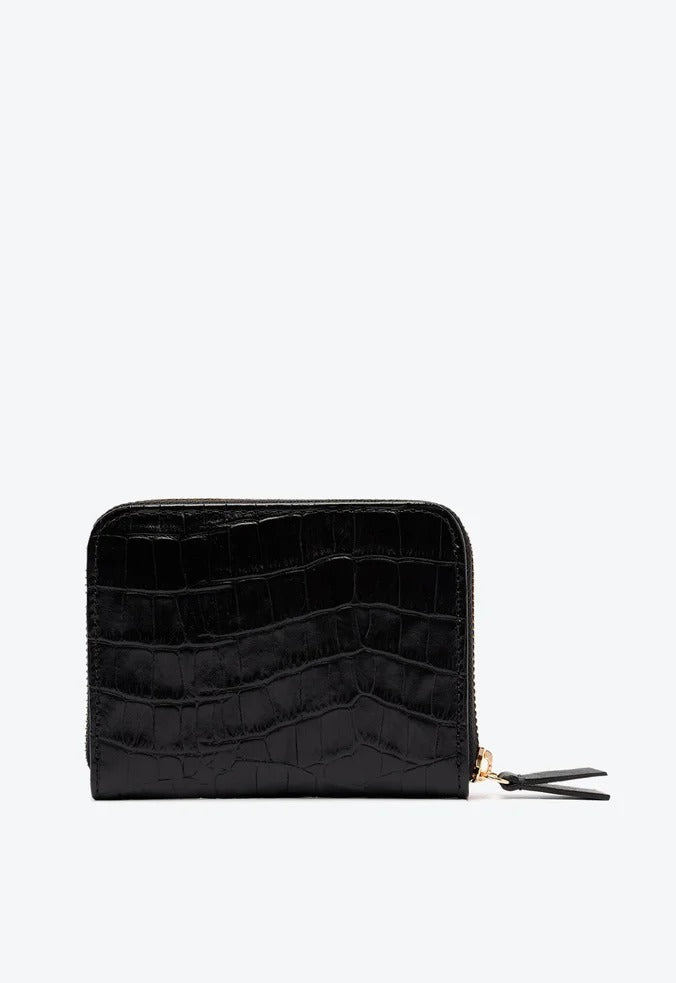 Carteira Schutz Pequena Believe Couro Croco