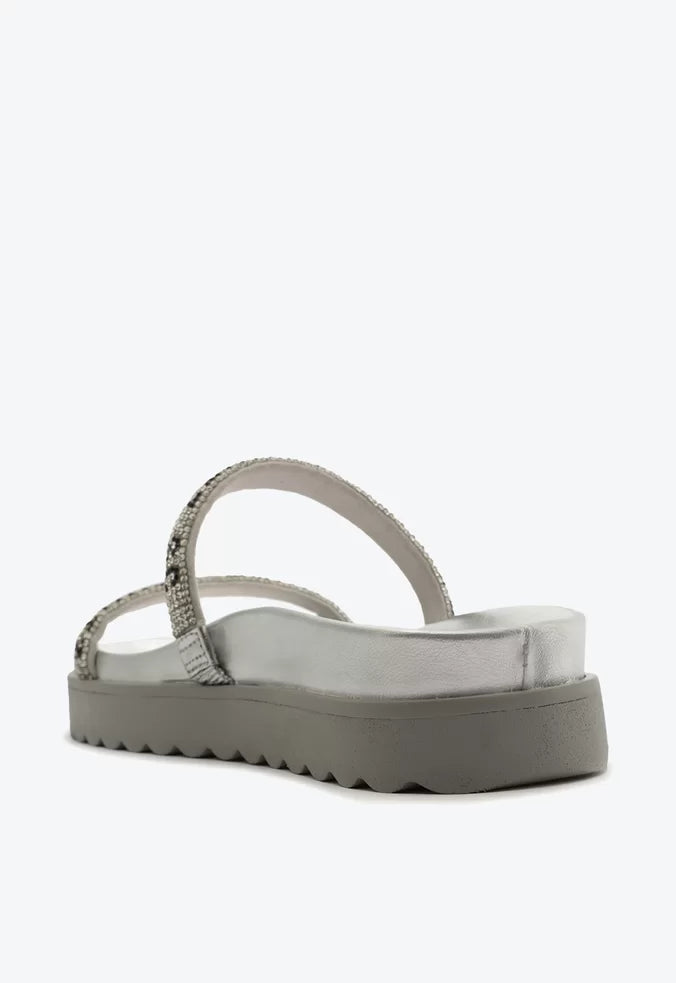 Sandália Schutz Papete Brilho