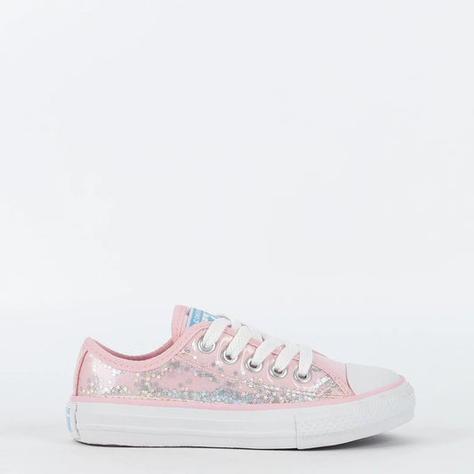 Tênis Converse Kids Chuck Taylor All Star Ox Shine Through