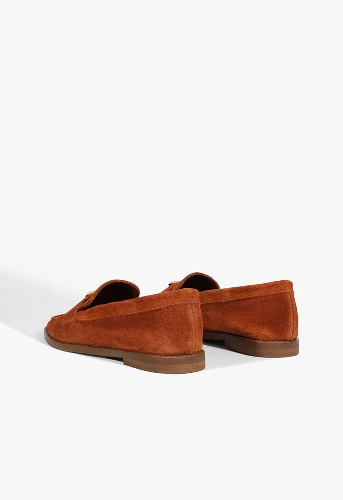 Mocassim Schutz Camurça Marrom