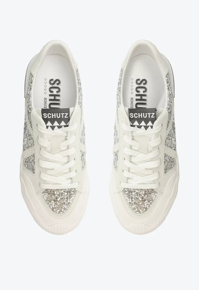 Tênis Schutz Glitter Prateado