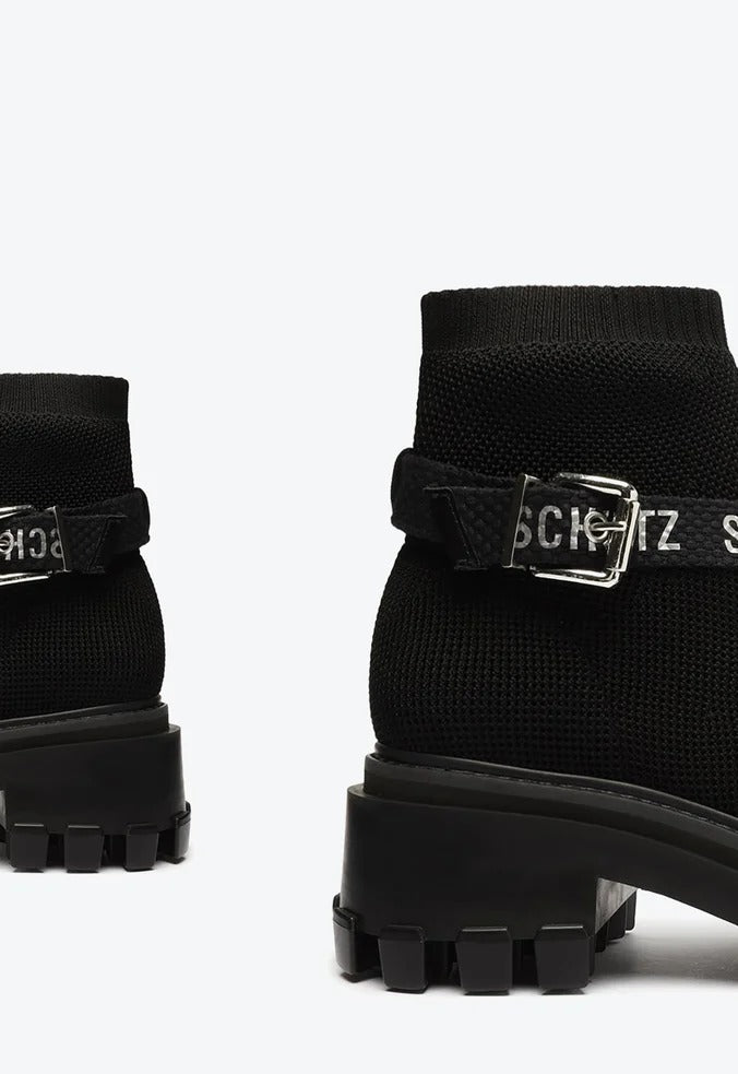 Bota Schutz Tratorada Logo Knit