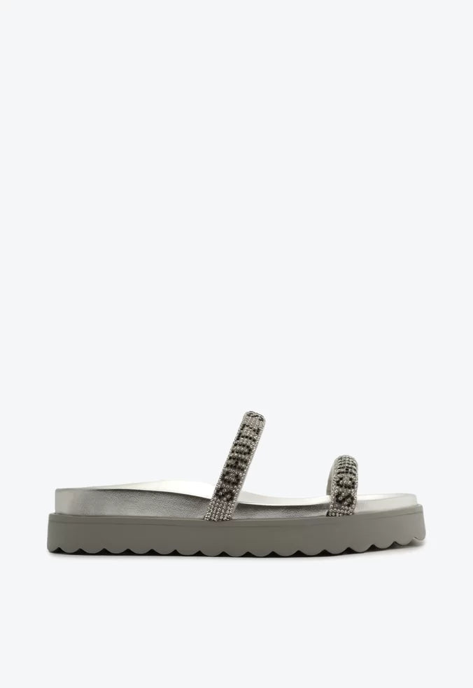 Sandália Schutz Papete Brilho