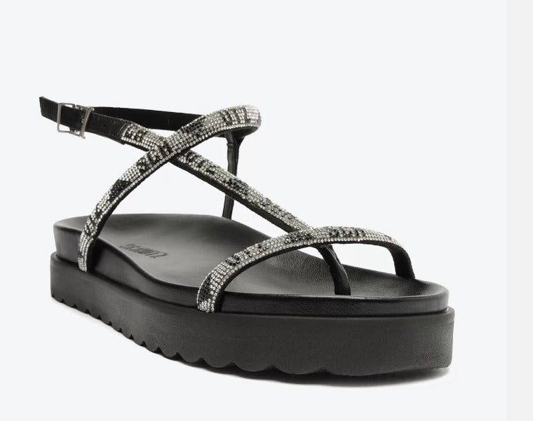 Sandália Schutz Brilho Multimatérial