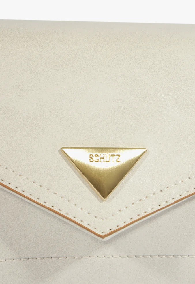 Bolsa Schutz Tiracolo Liese Pequena Branca