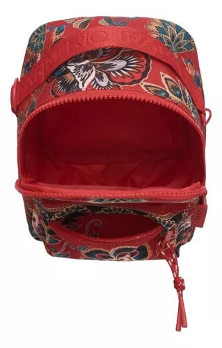 Mochila Farm Me Leva Borogodó Floral Pequim