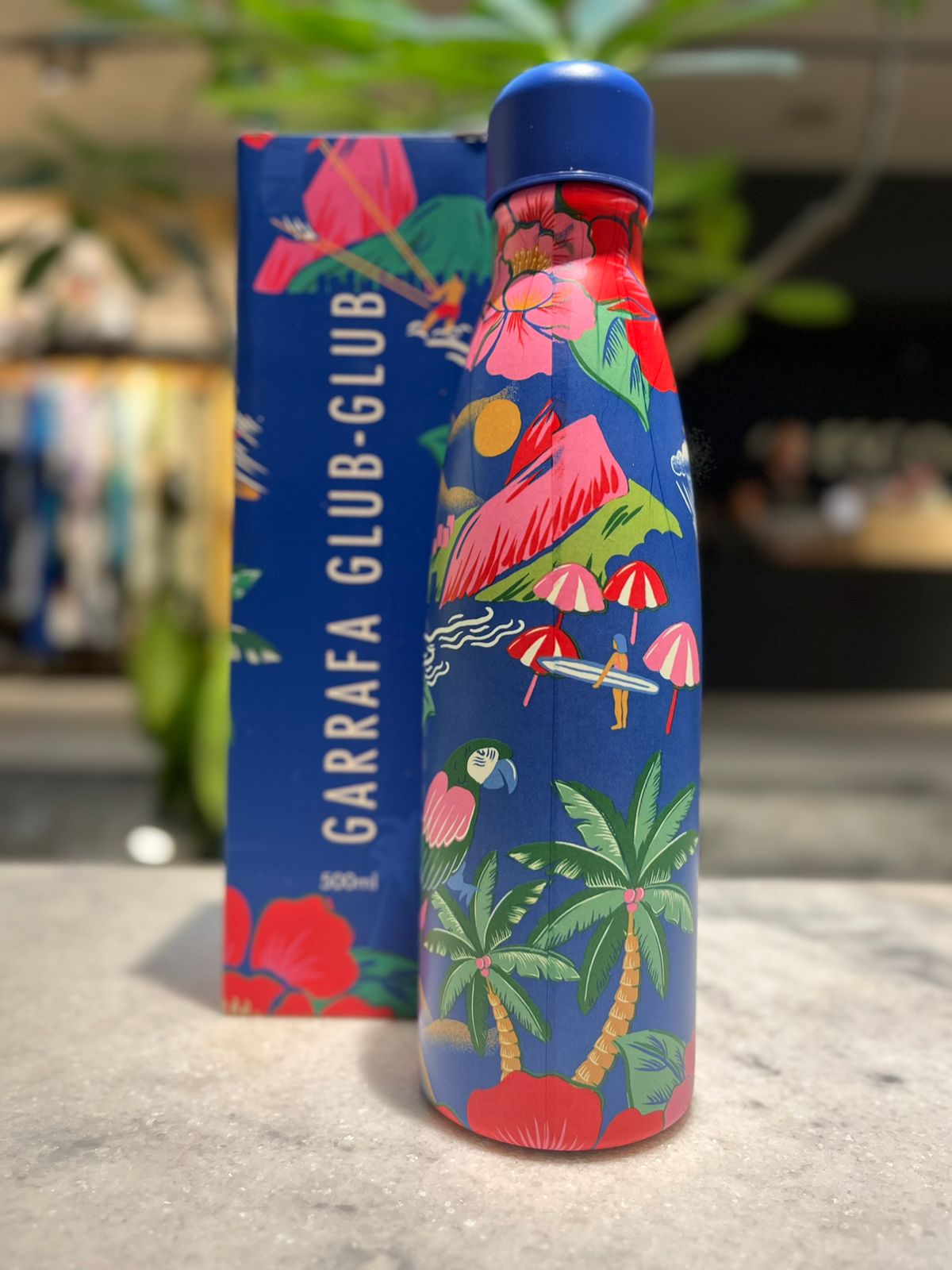 Garrafa Farm 500ml Glub Glub Rio De Flor