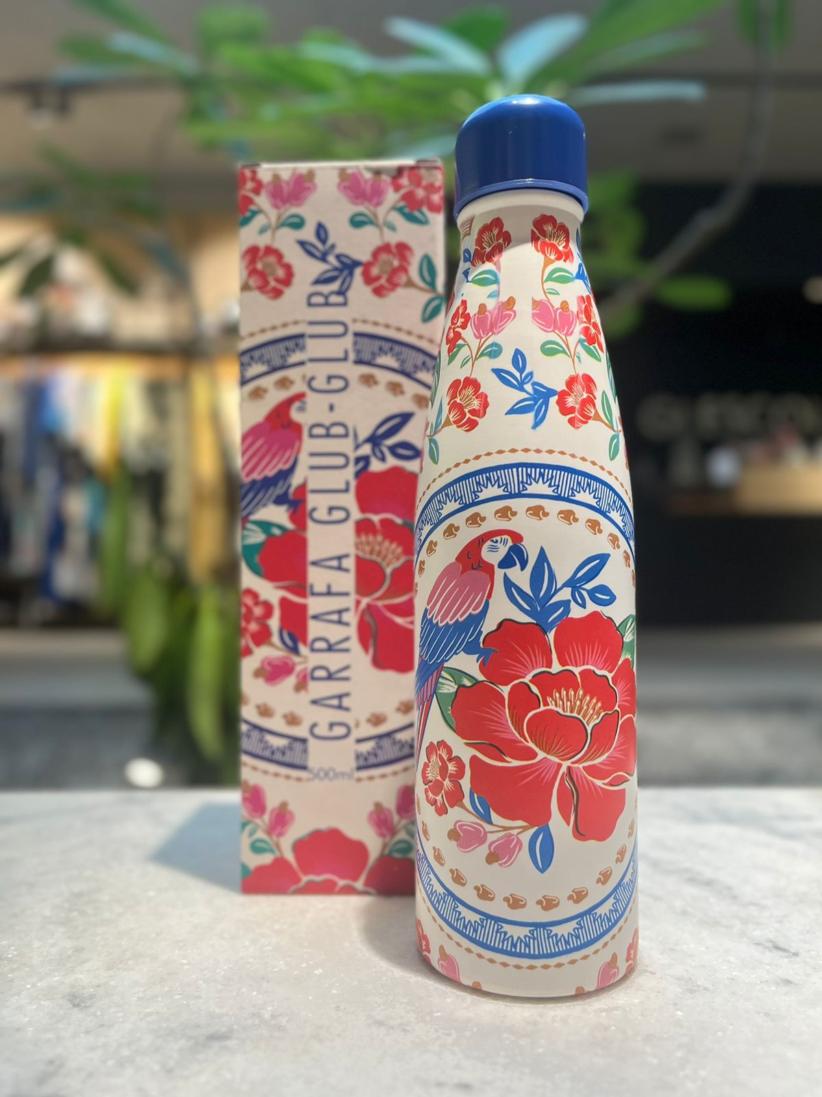 Garrafa Farm 500ml Glub Glub Rio De Flor