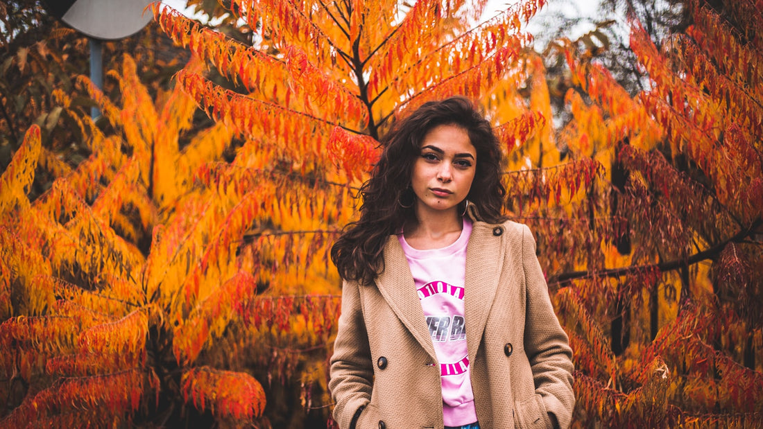 Look de moda para a estação