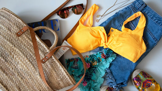 Moda praia feminina em dia de sol