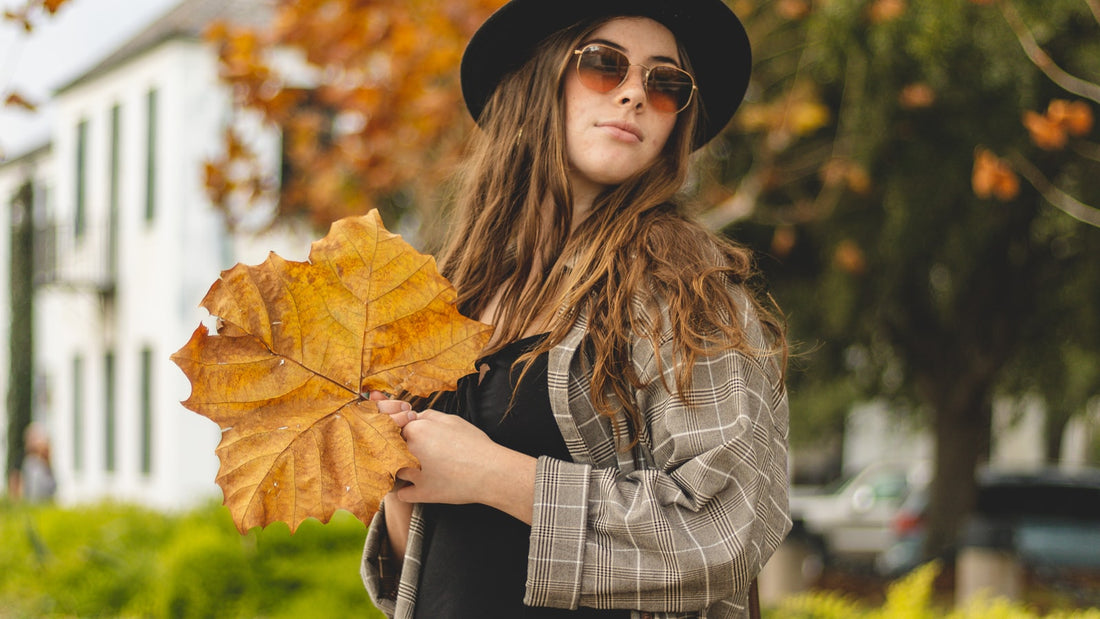 Look de moda para a estação