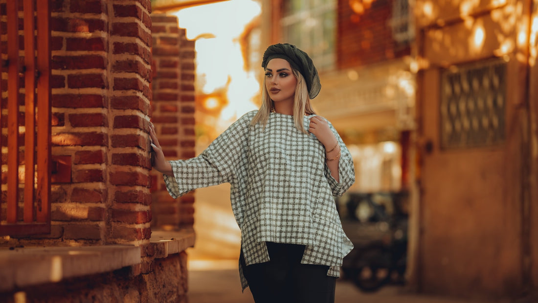 Look feminino com peça de cima em destaque