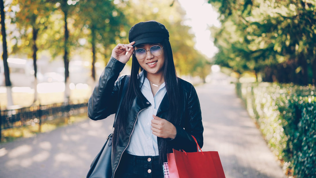 Look de moda para a estação