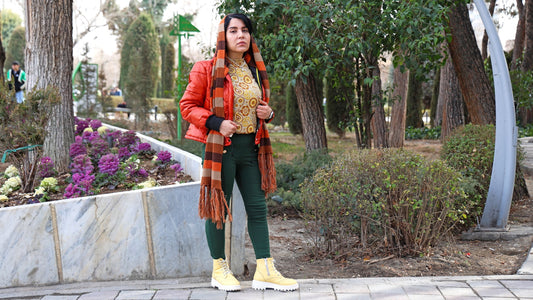 Look de moda para a estação
