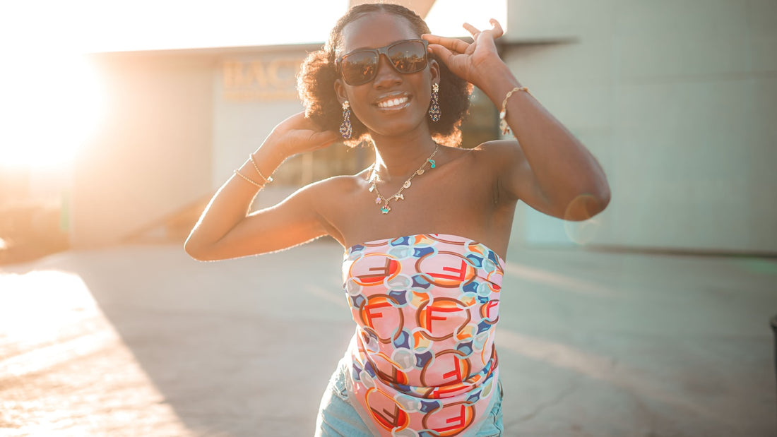 Look de verão com shorts