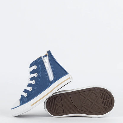 Tênis Converse Kids Chuck Taylor All Star Side Zip Hi Seasonal — foto 5