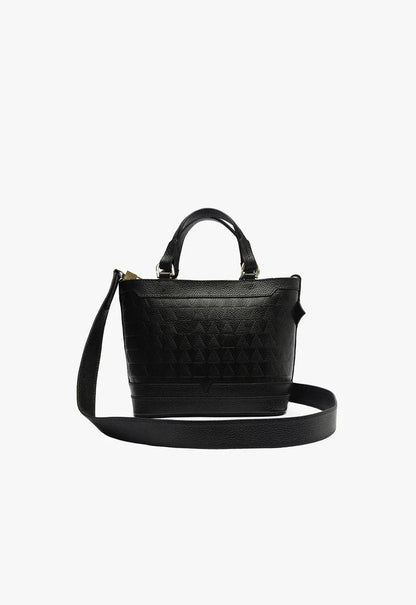 Bolsa Schutz Shopping Média Couro Triangle