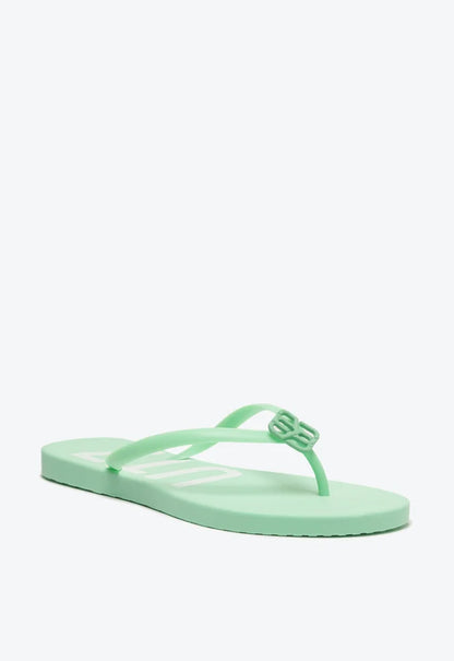 Chinelo Schutz Jelly Logo SS