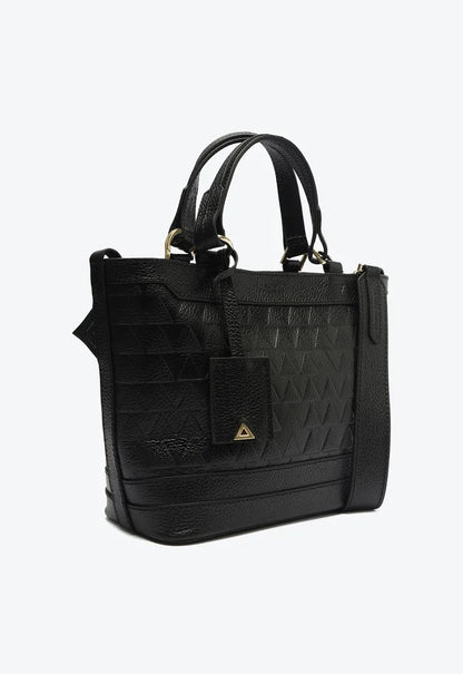 Bolsa Schutz Shopping Média Couro Triangle