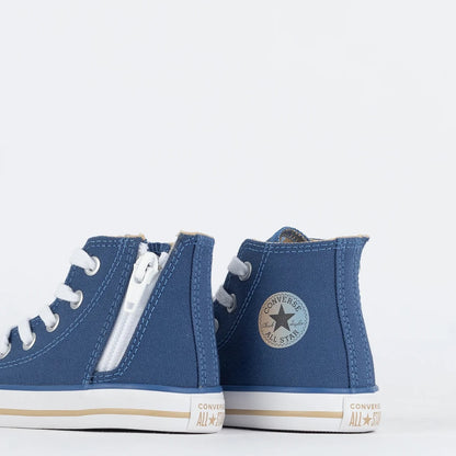 Tênis Converse Kids Chuck Taylor All Star Side Zip Hi Seasonal — foto 4