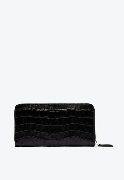 Carteira Schutz Grande Believe Couro Croco