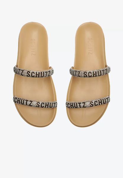 Sandália Schutz Papete Brilho — foto 4