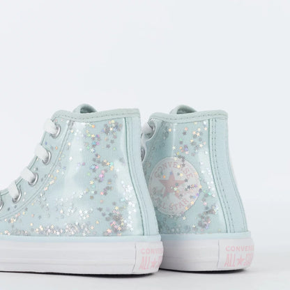 Tênis Converse Kids Chuck Taylor All Star Hi Shine Through
