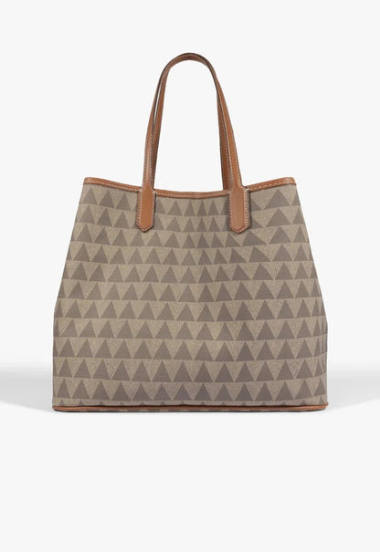 Bolsa Schutz Shopping Grande Triangle Bege — foto 3