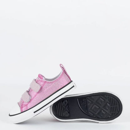 Tênis Converse Kids Chuck Taylor All Star 2V OX Sparkle Party