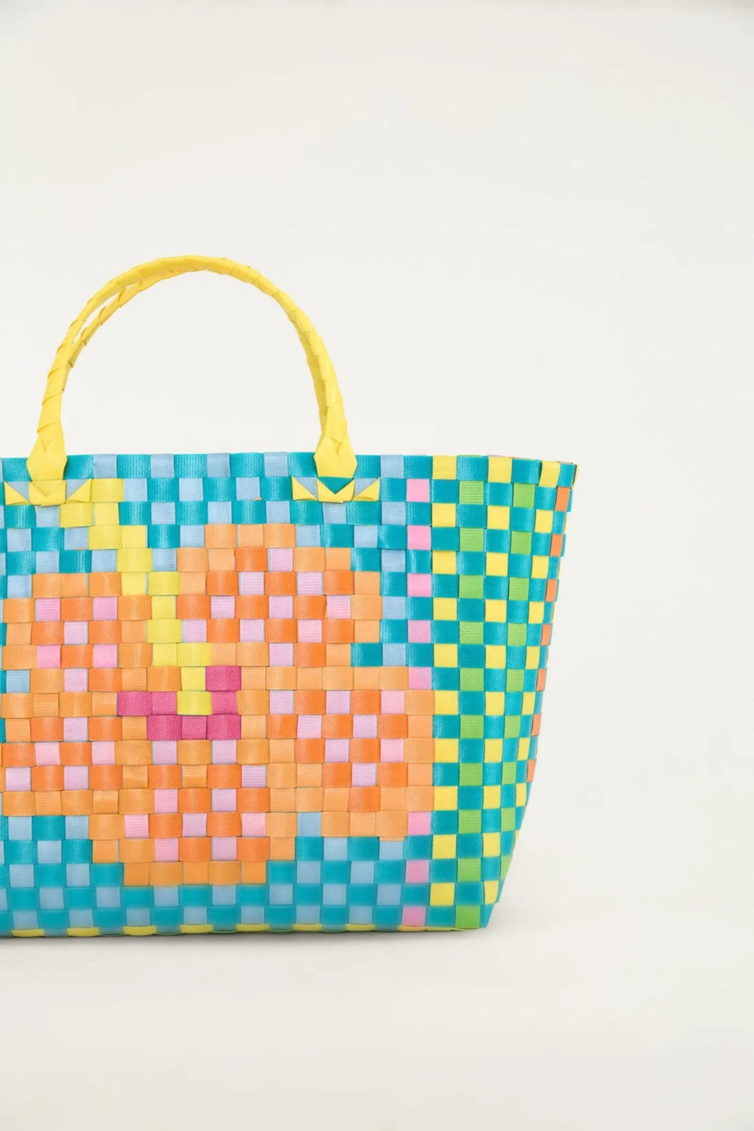 Tote Artesanal Farm Flor Praia Bahia P