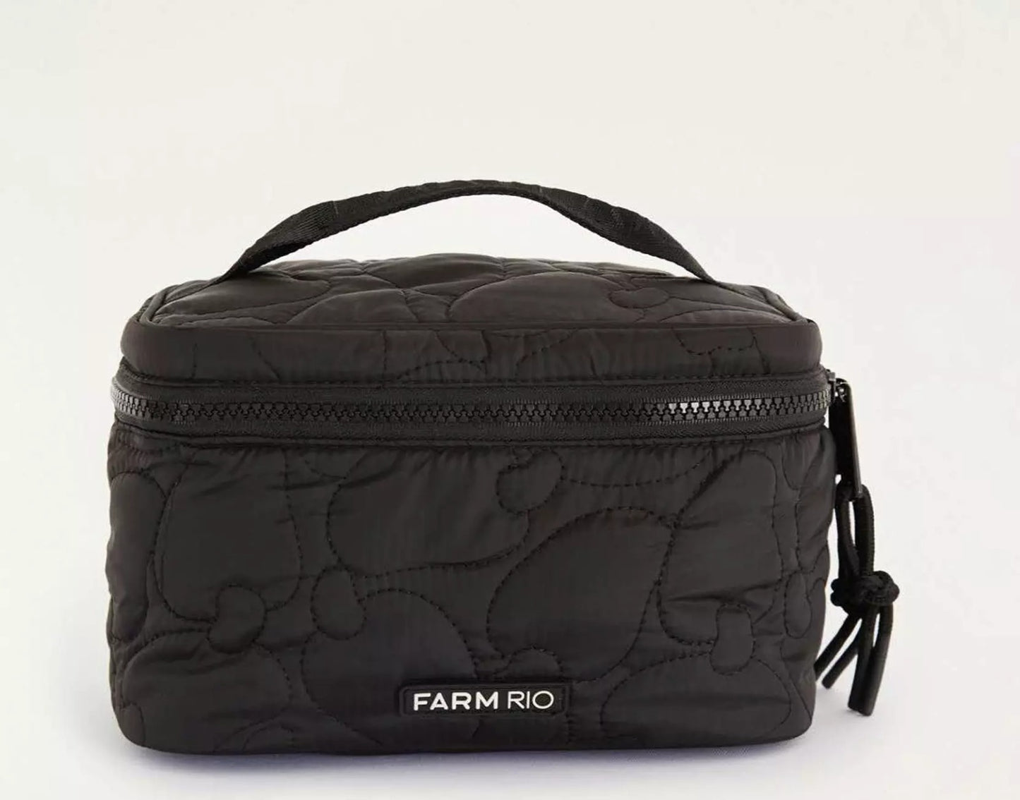 Necessaire Farm Me Leva Liso Preto