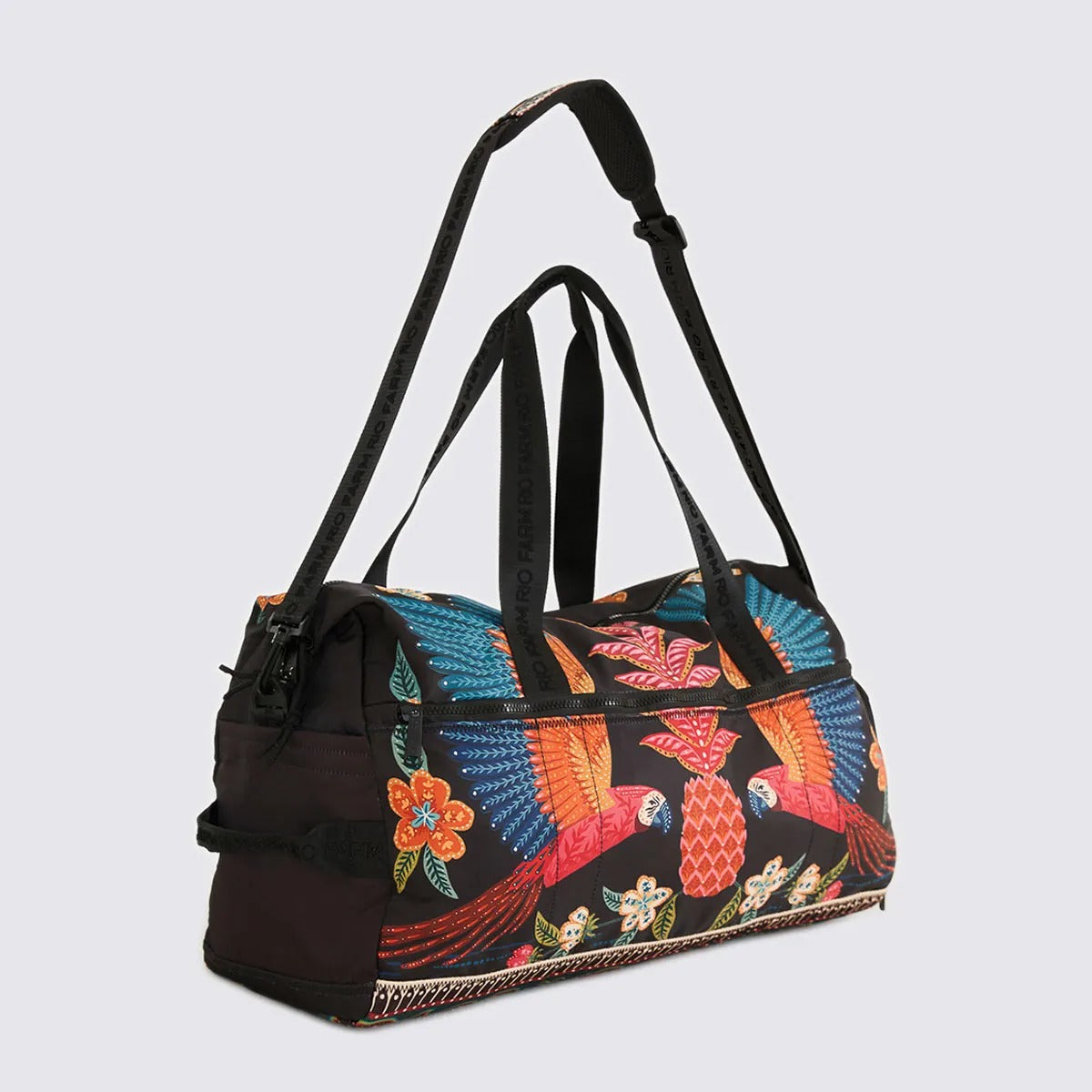 Bolsa Farm Findi Borogodó Samba das Araras