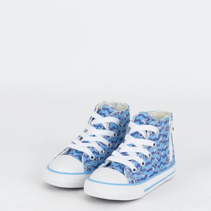 Tênis Converse Kids Chuck Taylor All Star Side Zip Hi Disney Stitch — foto 3