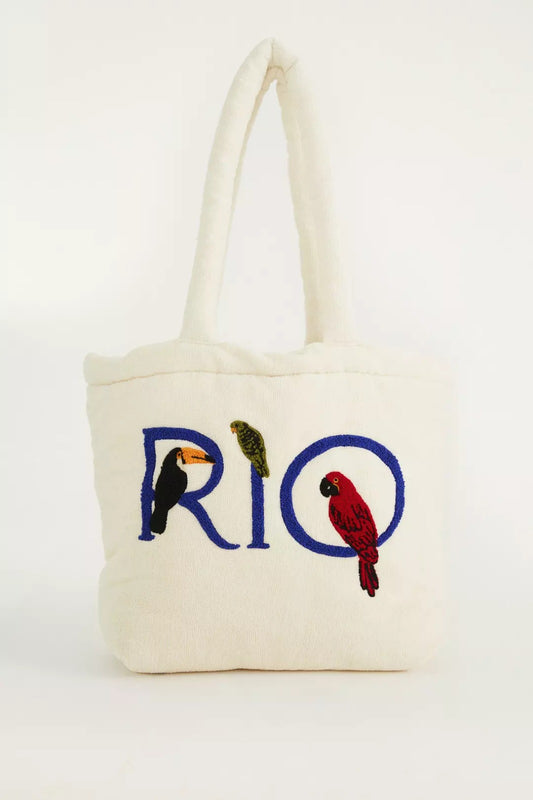 Bolsa Farm Solzão Rio Off White