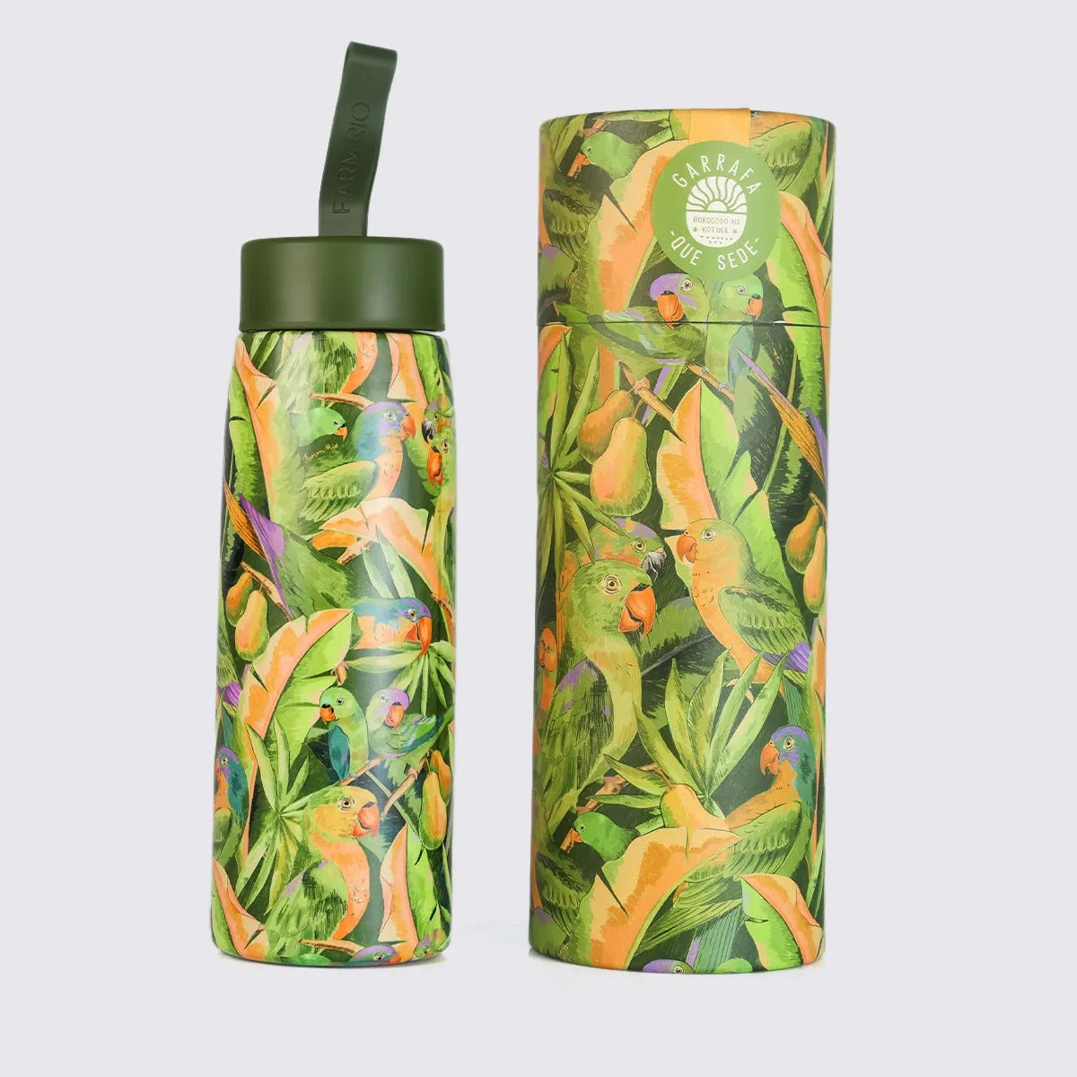 Garrafa Farm Que Sede Floresta de Pássaros 500 ML